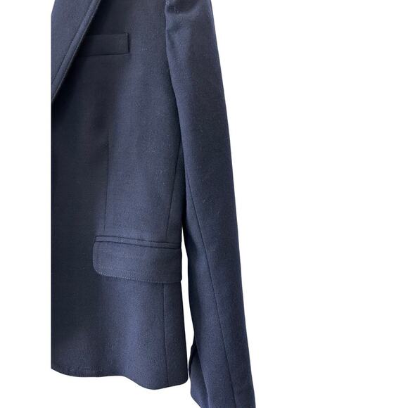 J. Crew Schoolboy Blazer Navy Wool Gold Buttons Size 2 Preppy Classic Office - Picture 7 of 10